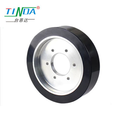 چرخ راننده آلومینیوم آلیاژ AGV برای ناوبری صاف و دقیق