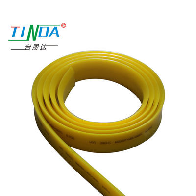 چاپ صفحه ی زرد قابل سفارشی کردن Squeegee رول لاستیکی 60-90 Shore A سختی