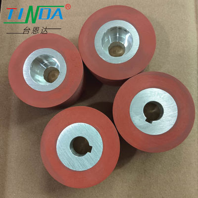 سطح صاف درجه حرارت بالا 350 درجه سیلیکون رولر بالا و پایین چرخ برای PFAFF 8323 دستگاه مهر و موم بخیه هوای گرم