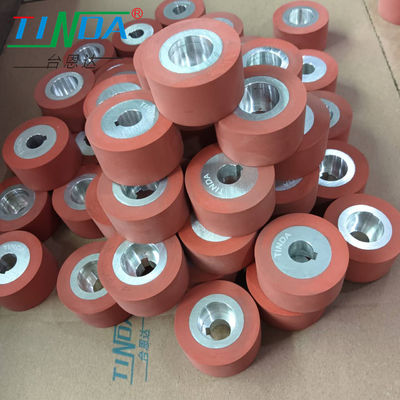 سطح صاف درجه حرارت بالا 350 درجه سیلیکون رولر بالا و پایین چرخ برای PFAFF 8323 دستگاه مهر و موم بخیه هوای گرم