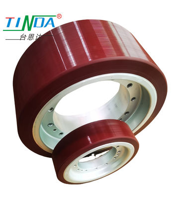 تخصیص چرخ لاستیکی خودکار برای AGV رباتیک