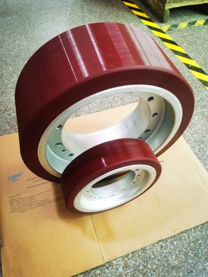 تخصیص چرخ لاستیکی خودکار برای AGV رباتیک