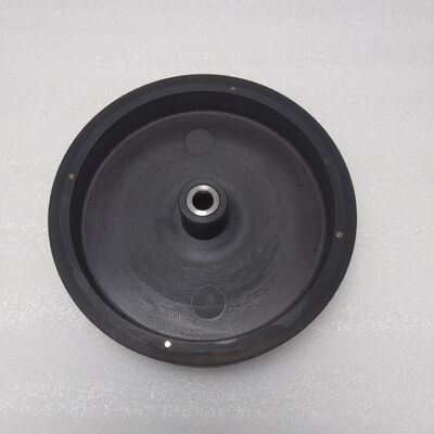 چرخ غلتکی لاستیکی با هسته فلزی پلاستیکی با سطح چسبندگی خوب سفارشی شده برای تجهیزات تمرین تنیس