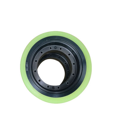 چرخ AGV با بار بالا با قطر چرخ سفارشی طراحی شده برای بهبود پایداری و جابجایی بار وسیله نقلیه هدایت شونده خودکار