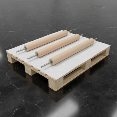 رولر سیلیکونی بدون روغن اصلاح شده برای خط تولید پنل LCD